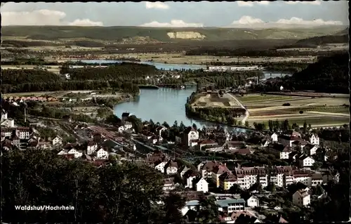 Ak Waldshut Tiengen am Hochrhein, Panorama