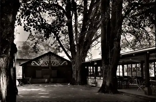 Ak Braunfels an der Lahn, Trinkhalle Karlssprudel