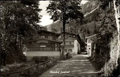 Ak Fischbachau in Oberbayern, Alpenhof Josefstal