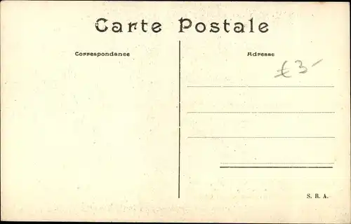 Ak Französisches U Boot