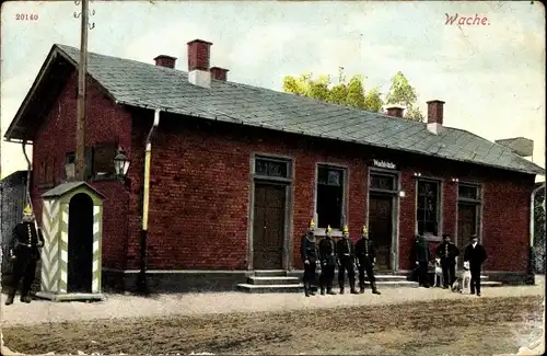 Ak Griesheim, Wache, Soldaten