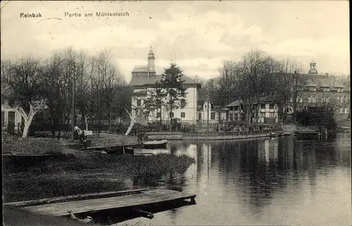 Ak Reinbek in Schleswig Holstein, Mühlenteich