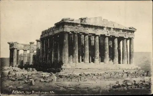 Ak Athen Griechenland, Parthenon