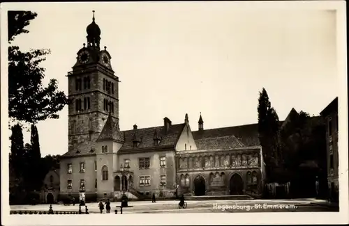 Ak Regensburg, Basilika St. Emmeram