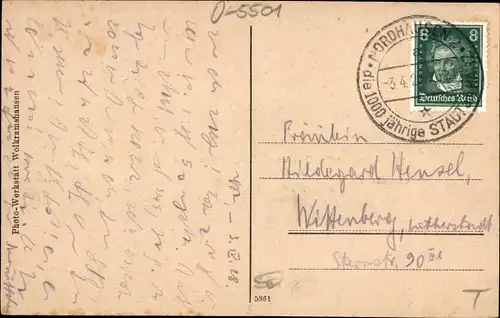 Ak Sundhausen Nordhausen am Harz, Gasthaus Zur Helme, Schule, Totalansicht