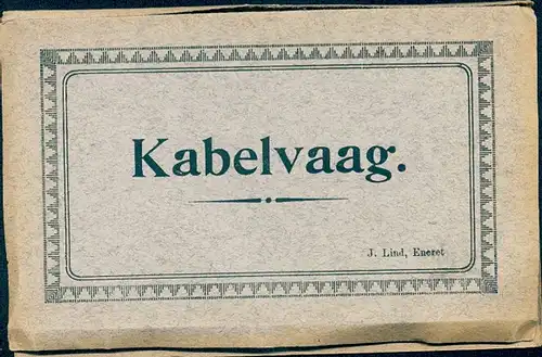 10 alte Ak Kabelvaag Kabelvåg in Norwegen, diverse Ansichten, zusammenhängend im Album