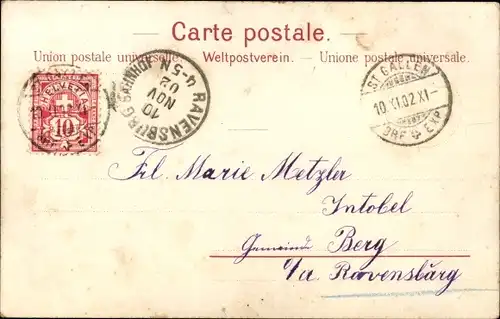 Briefmarken Litho Schweiz, Berühmte alte und neue Schweizermarken