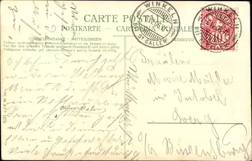 Ak Sankt Gallen Stadt Schweiz, Marktplatz und Theaterplatz