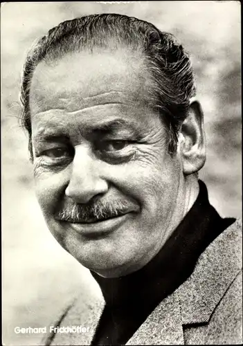 Ak Schauspieler Gerhard Frickhöffer, Portrait