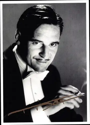 Ak Schauspieler Max Tidof, Comedian Harmonists, Zigarette