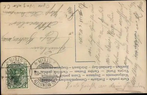 Ak Opernsänger, Tannhäuser, Oper von Richard Wagner