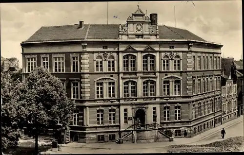 Ak Altenburg in Thüringen, Papiermacherschule