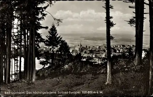 Ak Bad Dürrheim im Schwarzwald, Panorama