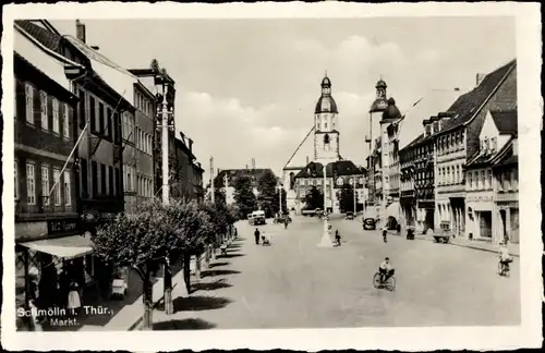 Ak Schmölln Thüringen, Markt, Rathaus