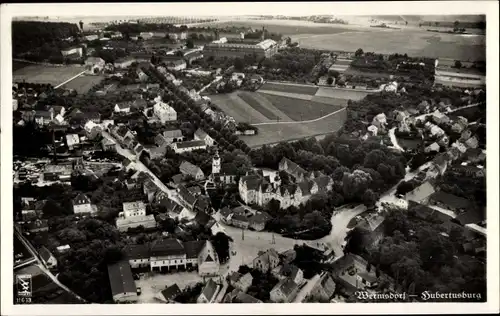 Ak Wermsdorf in Sachsen, Fliegeraufnahme