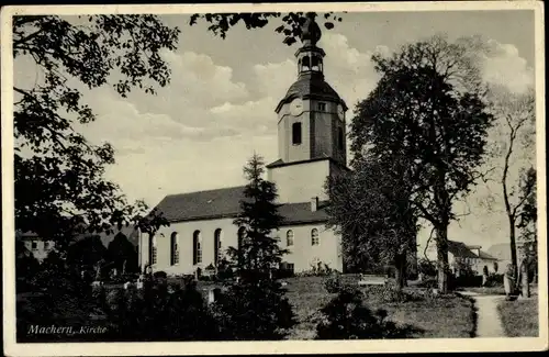 Ak Machern in Sachsen, Kirche