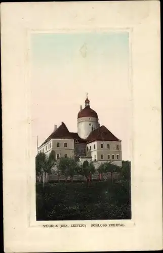Ak Mügeln in Sachsen, Schloss Ruhetal