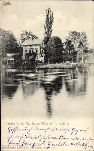 Ak Colditz in Sachsen, Muldenschlösschen