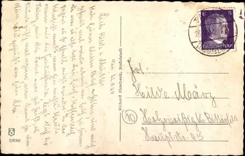 Ak Friedrichroda im Thüringer Wald, Teilansicht, Viehtrieb, Kühe