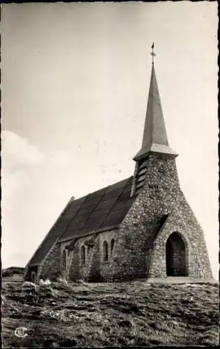 Ak Étretat Seine Maritime, Nouvelle Chapelle