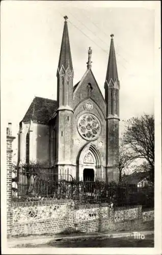 Ak Sainte Adresse Seine Maritime, Notre-Dame des Fleet