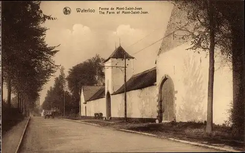 Ak Waterloo Wallonisch Brabant, Mont-Saint-Jean Farm