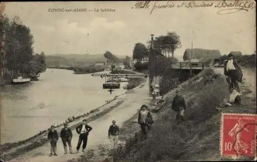 Ak Condé sur Aisne, La Sabilière