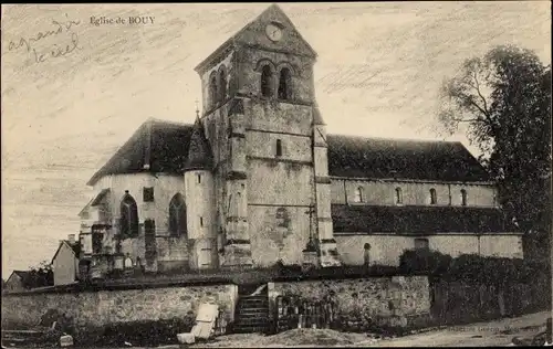 Ak Bouy Marne, Kirche