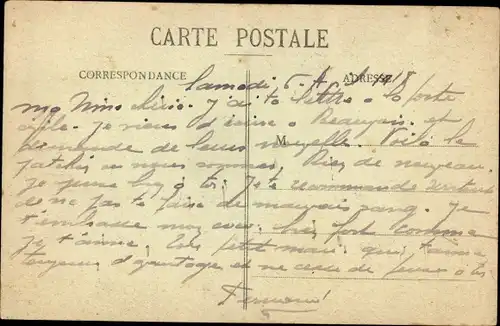 Ak Argers Marne, Teich