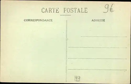 Ak Baconnes Marne, Die Kirche