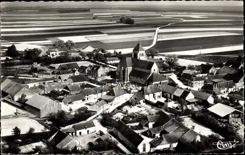 Ak Corroy Marne, Allgemeine Luftaufnahme