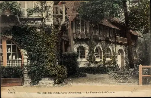 Ak Paris XVI., Bois de Boulogne, Pré Catelan, La Ferme