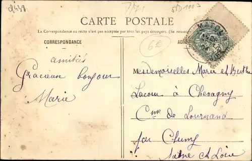 Ak Matour Saône et Loire, Le Chateau