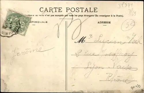 Ak Chazay d’Azergues Rhône, Gesamtansicht