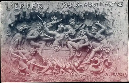 Ak Paris XVIII. Montmartre, Hölle