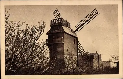 Ak Paris XVIII. Bezirk Buttes-Montmartre, Le Moulin de la Galette