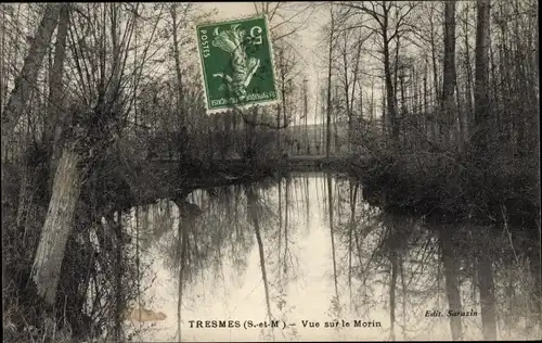 Ak Tresmes Seine et Marne, Blick auf den Morin