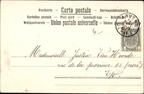 Ak Antwerpen Antwerpen Flandern, Wiegen von Getreide