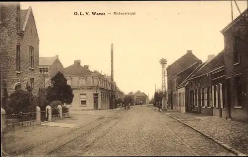 Ak Onze Lieve Vrouw Waver Sint Katelijne Waver Flandern Antwerpen Belgien, Molenstraat