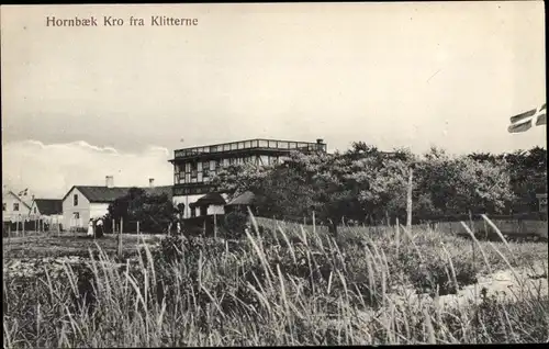 Ak Hornbæk Hornbaek Helsingør Dänemark, Kro fra Klitterne