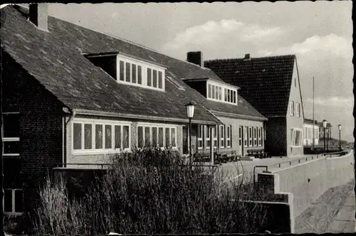 Ak Wittdün auf Amrum Nordfriesland, Jugendherberge