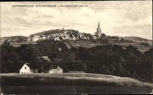 Ak Oerlinghausen im Kreis Lippe, Panorama