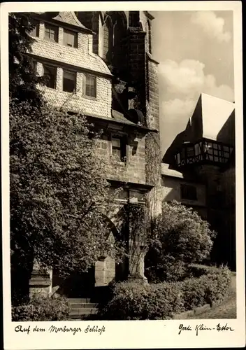 Ak Marburg an der Lahn, Schloss