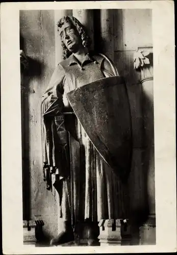 Ak Naumburg an der Saale, Dom, Statue Dietrich