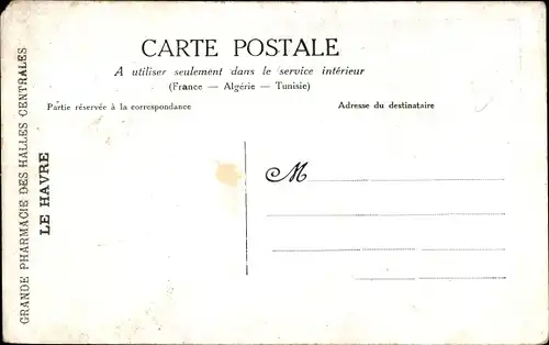 Ak Barra auf dem Doppeldecker von M. Farman