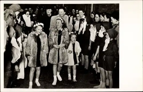 Ak Soestdijk, Juliana der Niederlande, Beatrix, Irene, Margriet, 1948