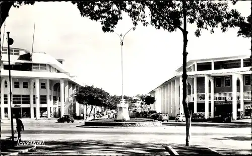 Ak Brazzaville Französisch-Kongo, Avenue Foch