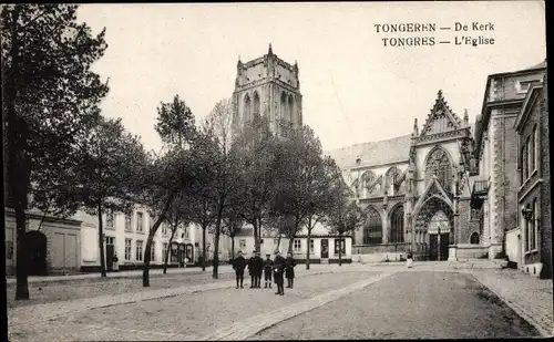 Ak Tongres Tongeren Flandern Limburg, Kirche