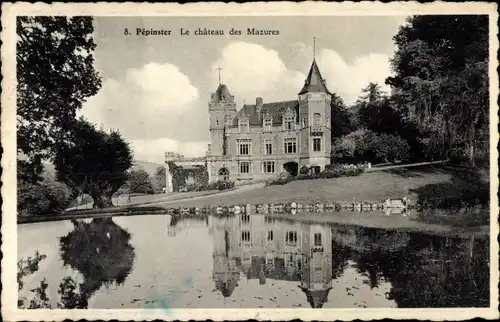 Ak Pepinster Wallonia Lüttich, Château des Mazures