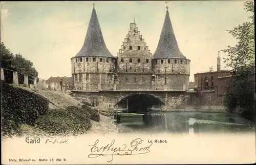 Ak Gent Gent Ostflandern, Le Rabot